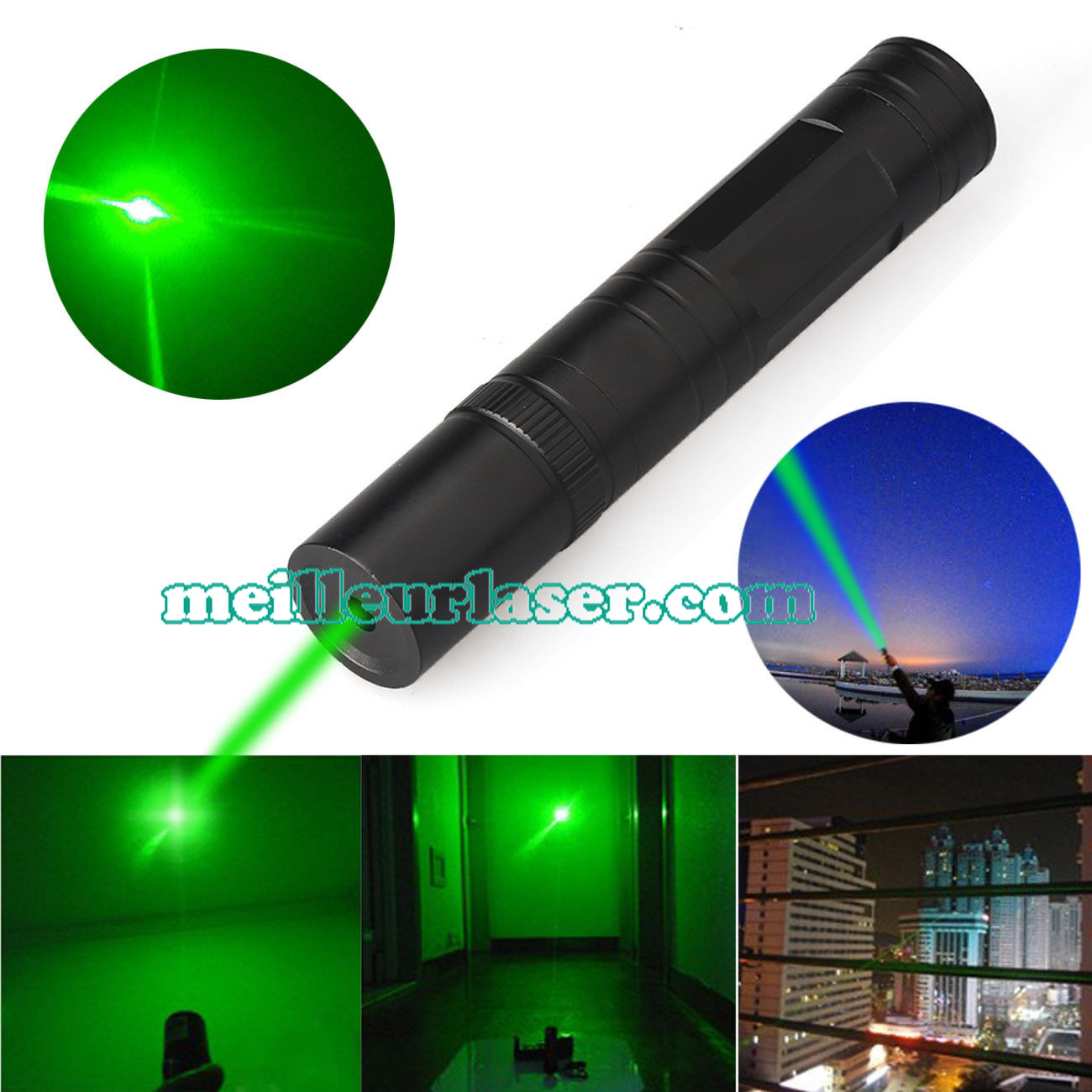  lampe de poche laser vert 300mW