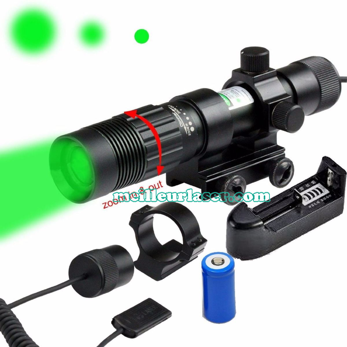  visee laser carabine